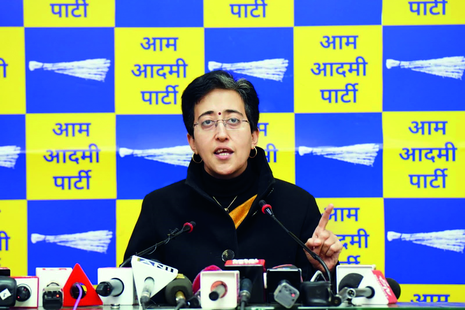 AAP slams BJP for deploying ED summons as ploy to arrest CM AAP slams BJP for deploying ED summons as ploy to arrest CM