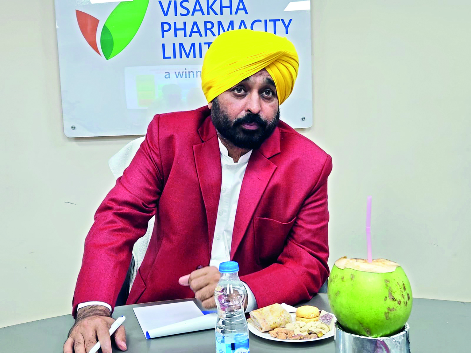 Punjab CM to set up big pharmaceutical city in state Punjab CM to set up big pharmaceutical city in state