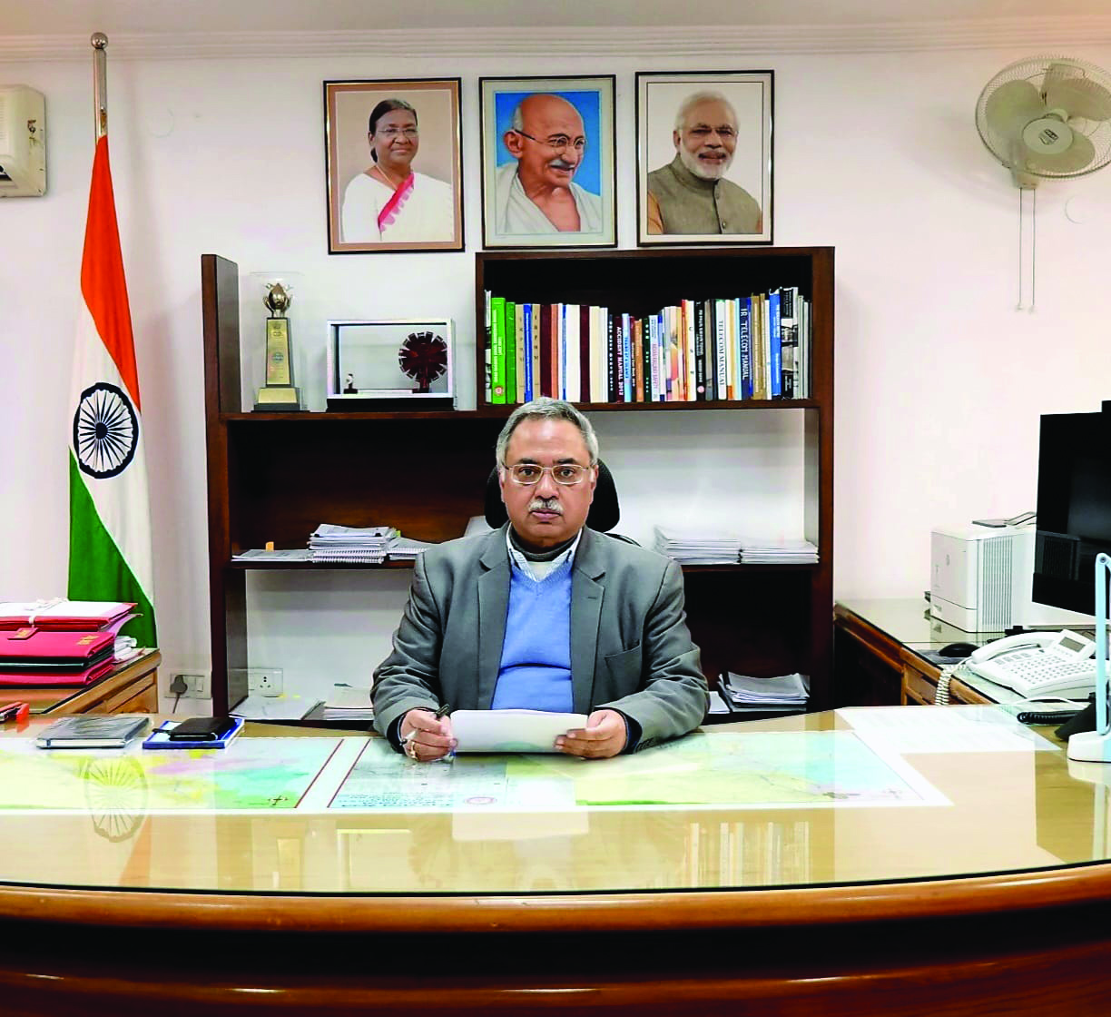 Ravinder Goyal takes charge as GM of North Central Railway