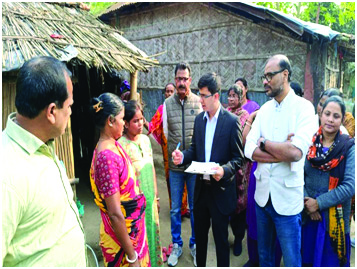 Ranaghat: Spl drive starts to ensure state schemes reach tribals in remote areas Ranaghat: Spl drive starts to ensure state schemes reach tribals in remote areas
