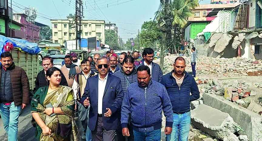 Nivedita Road to be converted to a four-lane one Nivedita Road to be converted to a four-lane one