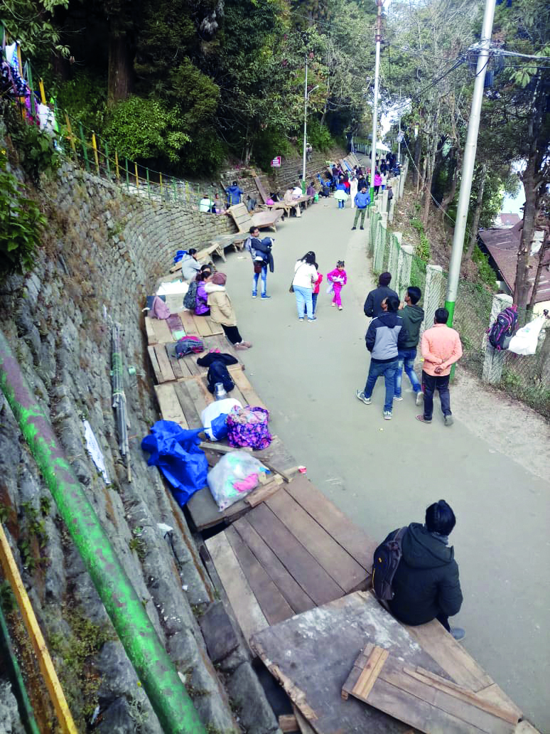 ‘Declare Darjeeling Mall Road area as a hawker-free zone’