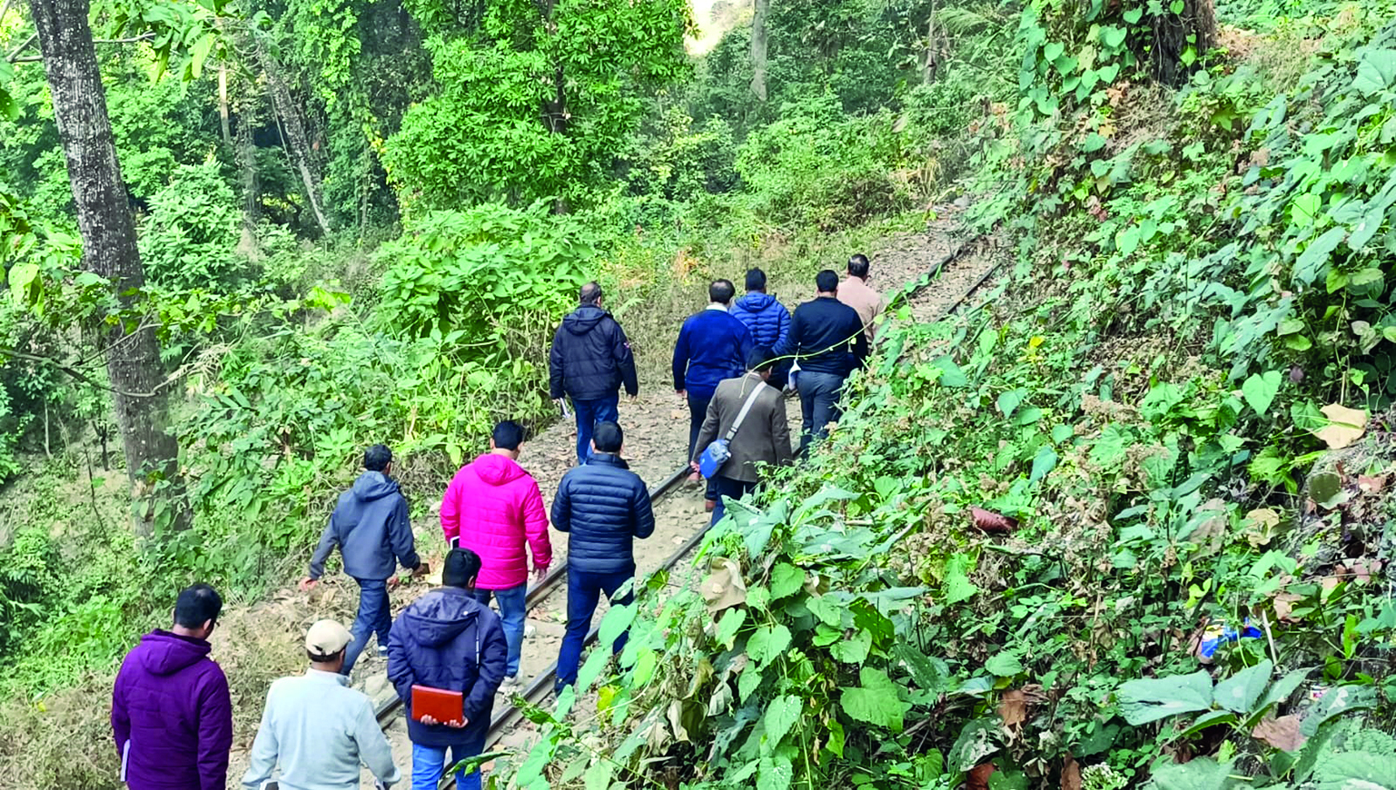 Thorough inspection of Darj Himalayan Rly tracks begins Thorough inspection of Darj Himalayan Rly tracks begins
