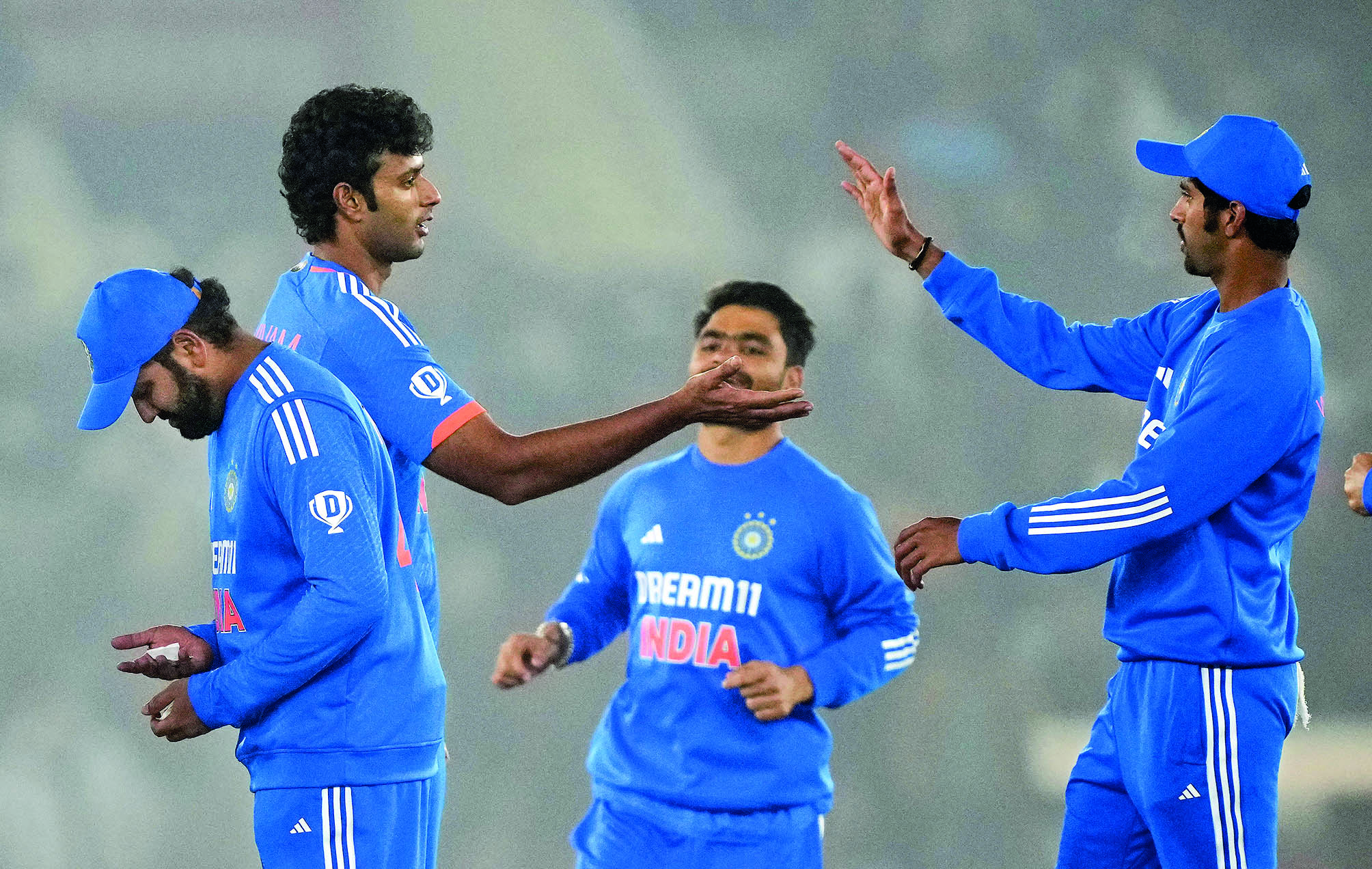 Shivam Dube shines on comeback to script comfortable win for India