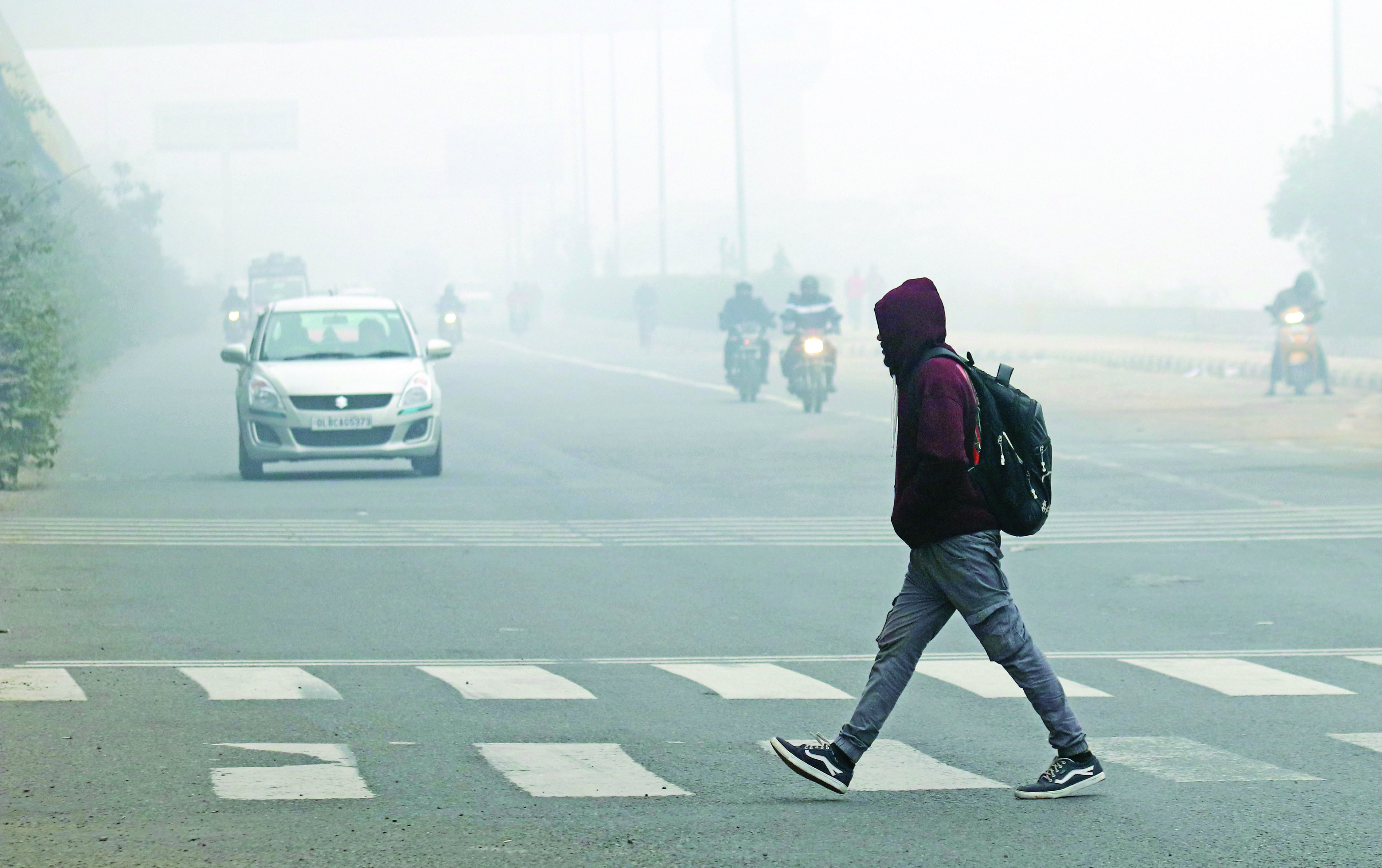 Delhi shivers as minimum temp plunges to season’s lowest of 3.9°C