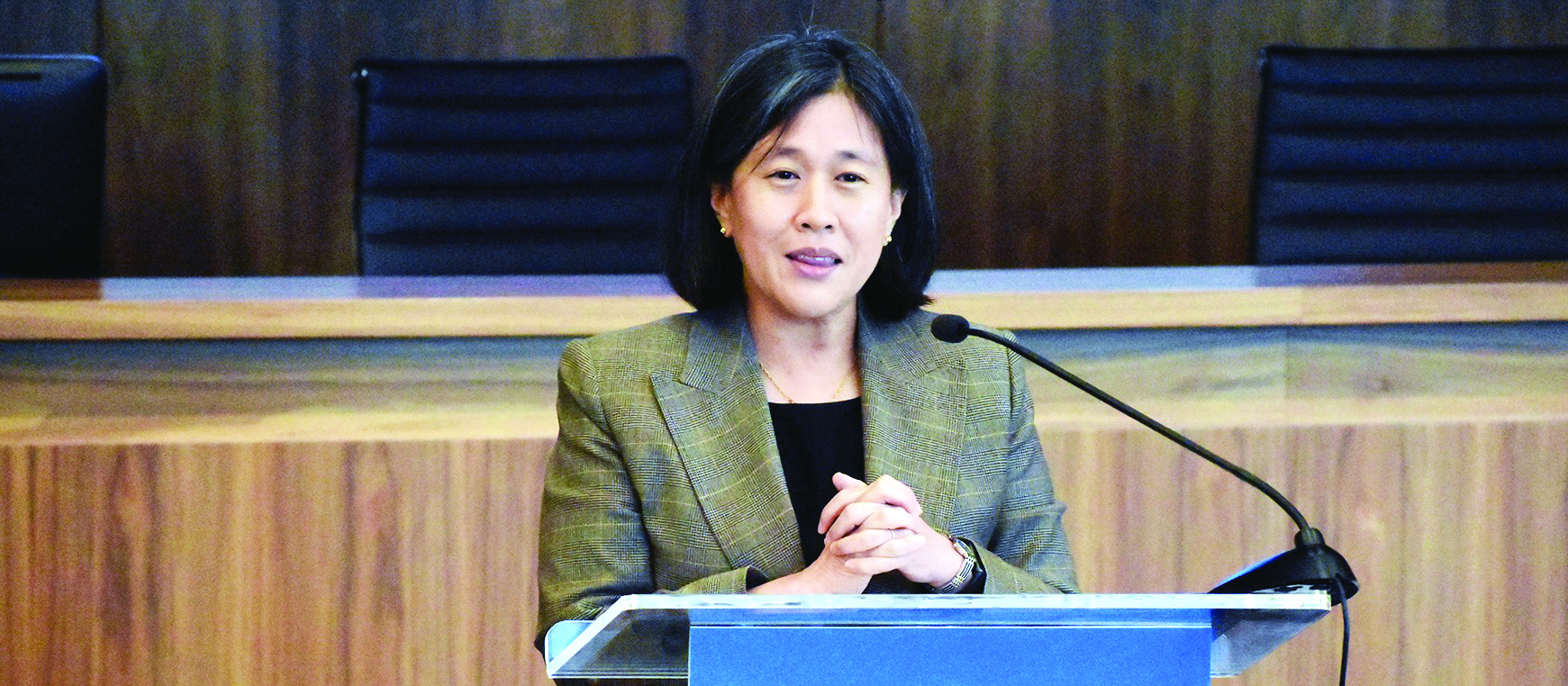 Received info from India, more work required on this: USTR Tai Received info from India, more work required on this: USTR Tai