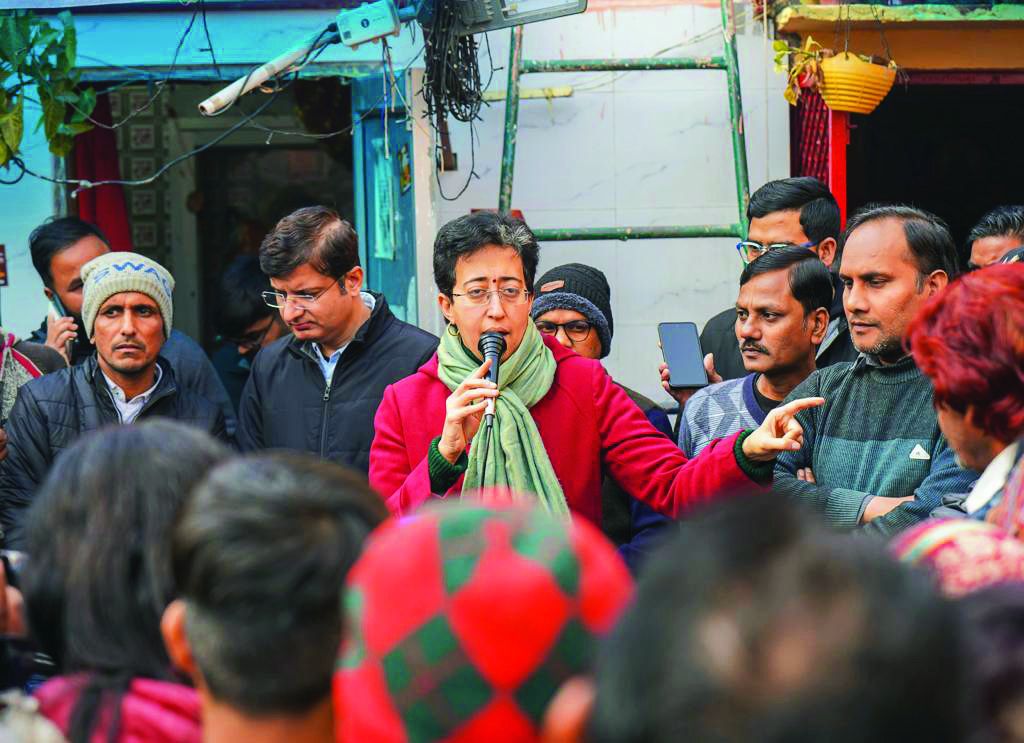 AAP leaders Atishi, Bharadwaj vow to protect rights of slum dwellers