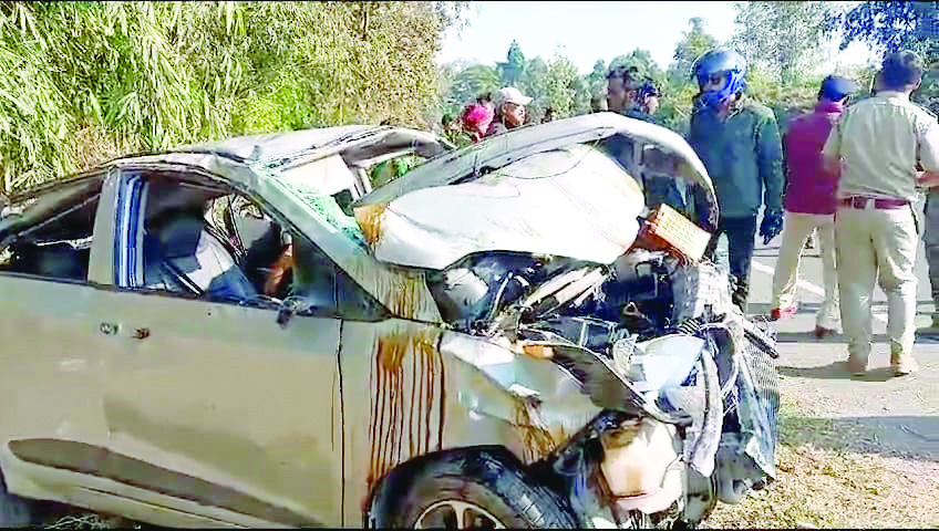 Jalpaiguri: Three women die, two injured in road accident Jalpaiguri: Three women die, two injured in road accident