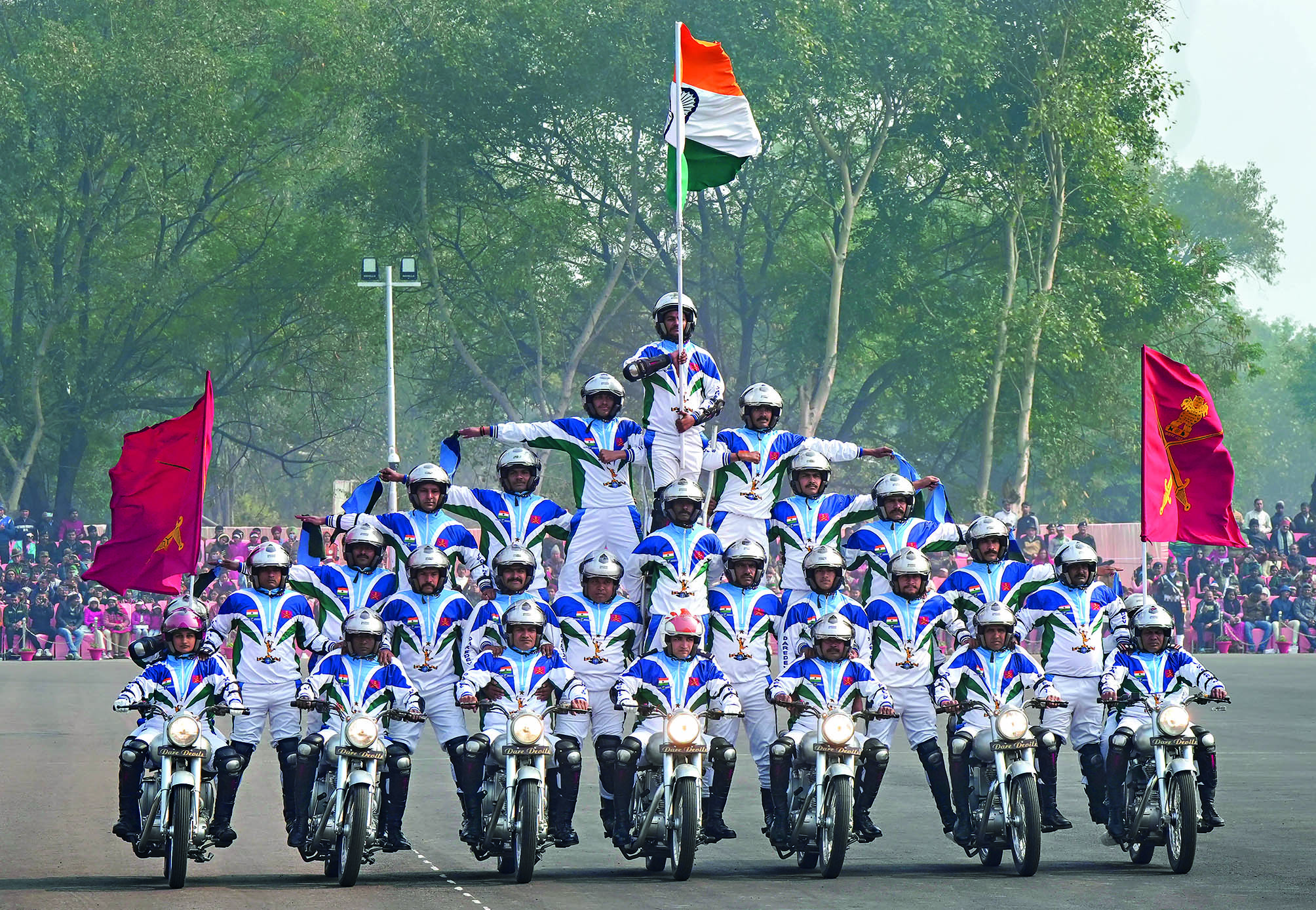 ‘Pillars of strength’: Prez, PM laud Army personnel on 76th Army Day