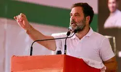 Rahul Gandhi interacts with people on the second day of Congress Nyay Yatra