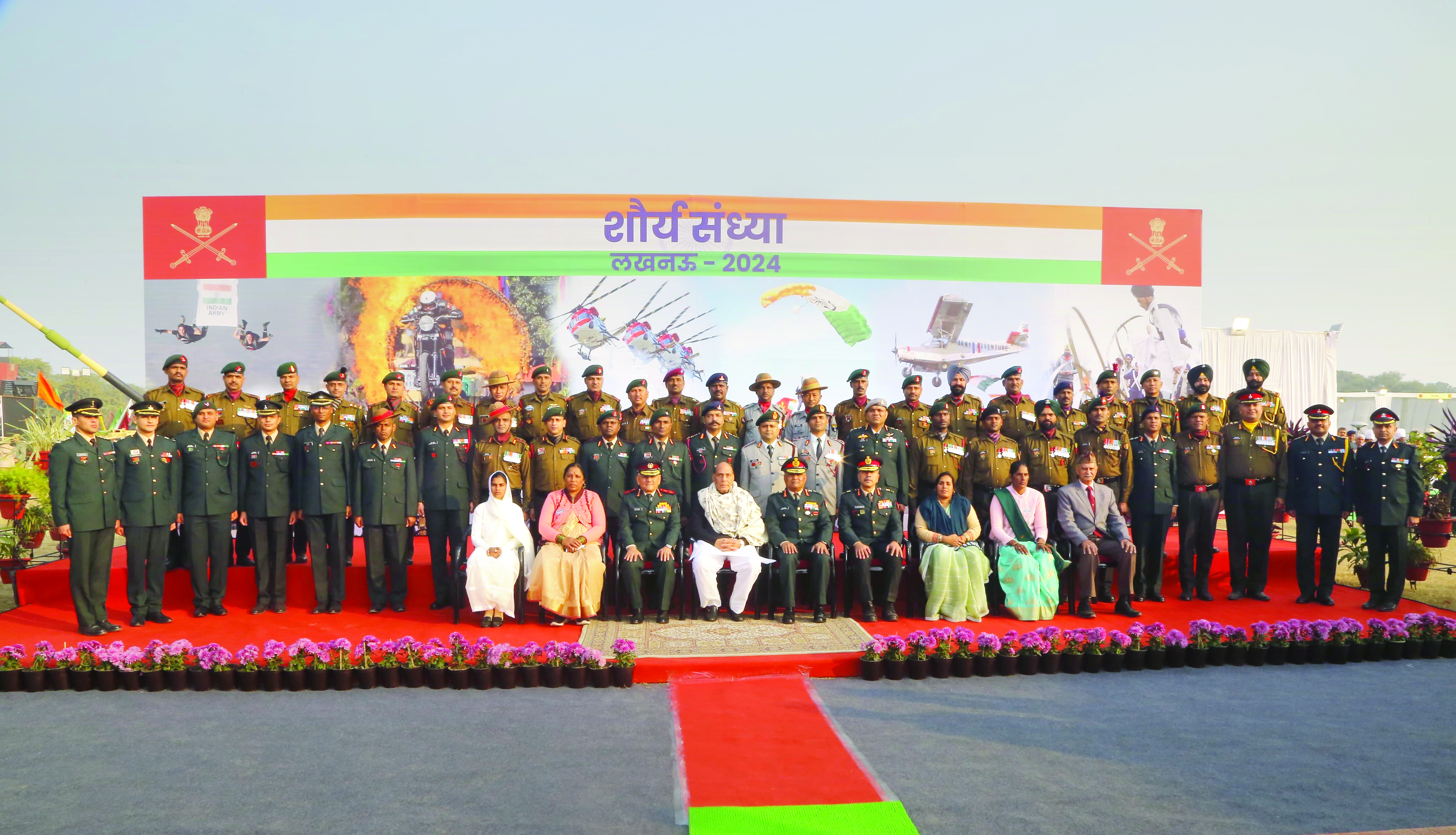 Army Day: Grand celebration in Lucknow showcases military might and tradition Army Day: Grand celebration in Lucknow showcases military might and tradition