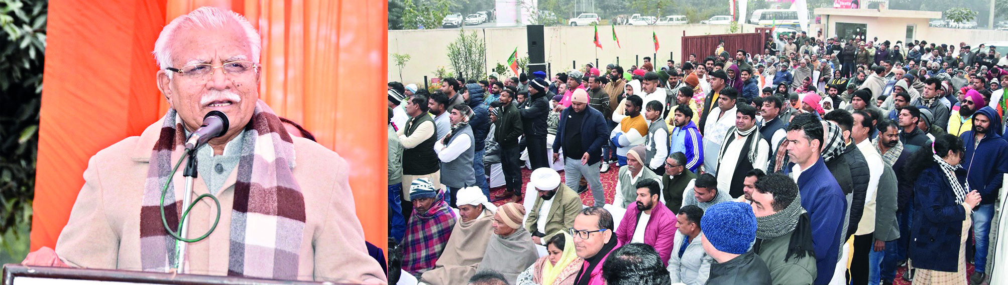 Several initiatives have been ensured for a systematic change in state, says CM Khattar
