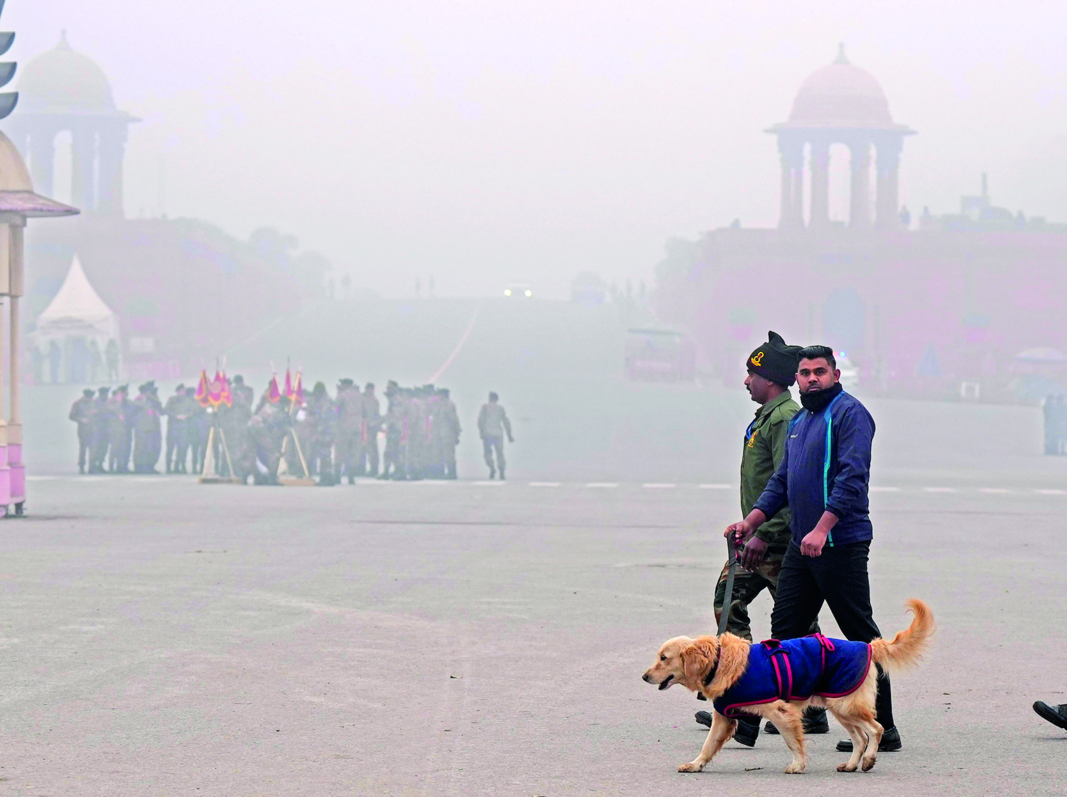 Traffic may be hit in central Delhi during R-Day parade rehearsal