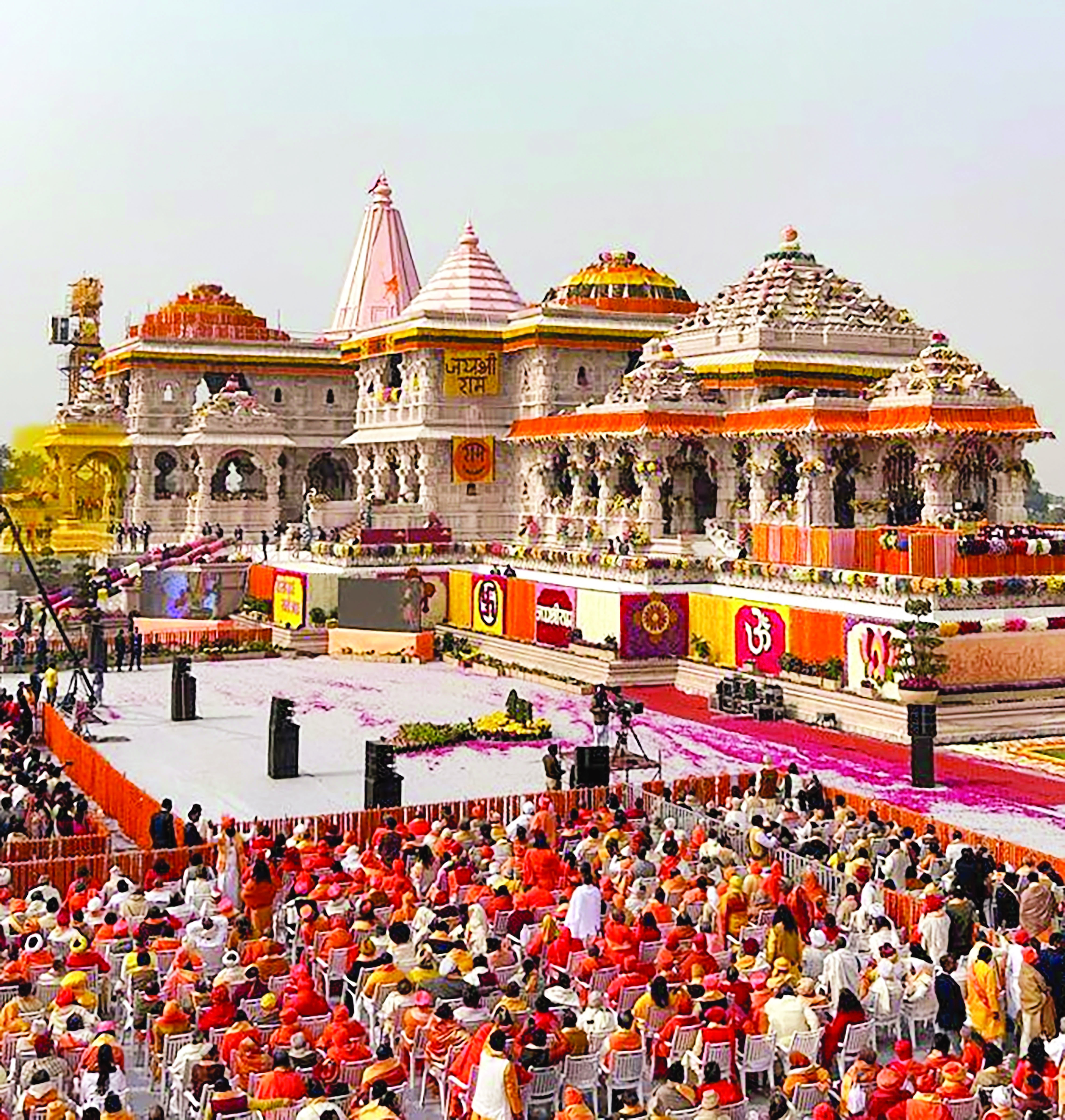 Nagara temple architecture style defines Ram Mandir’s grandeur