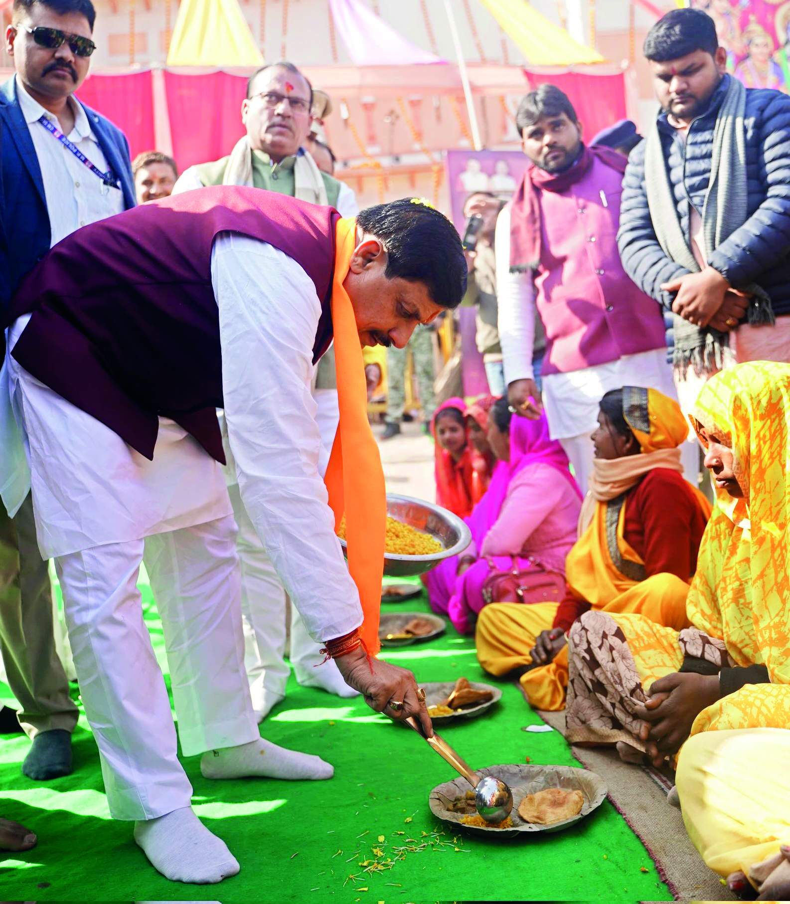 MP CM Yadav performs puja, says waiting of countless Ram devotees ended today