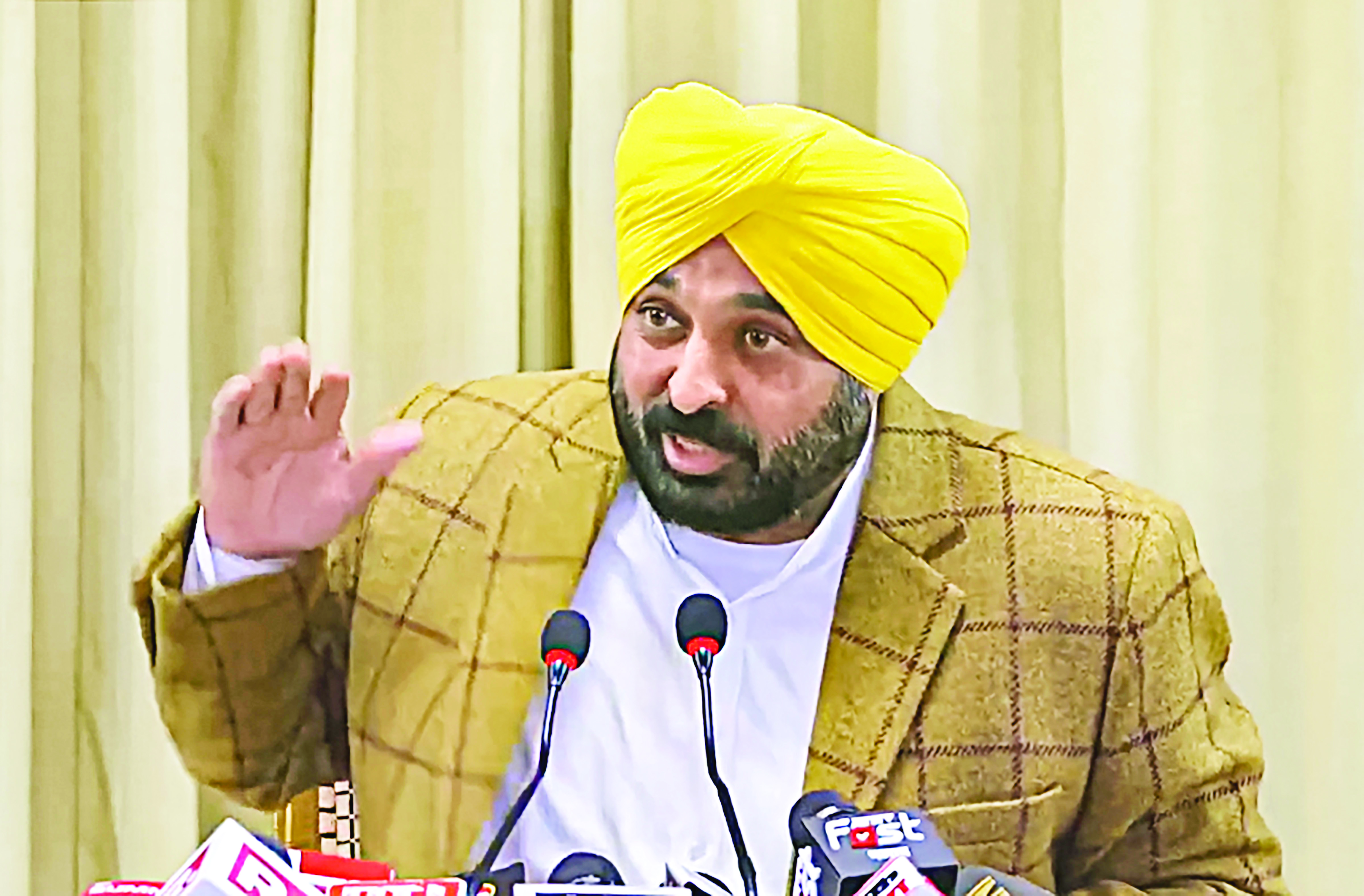 Punjab: Mann says AAP will contest Lok Sabha elections independently Punjab: Mann says AAP will contest Lok Sabha elections independently