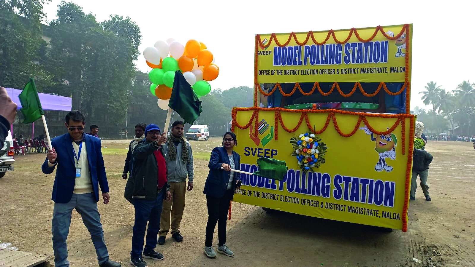 National Voters’ Day: Booth-level officers felicitated in Malda