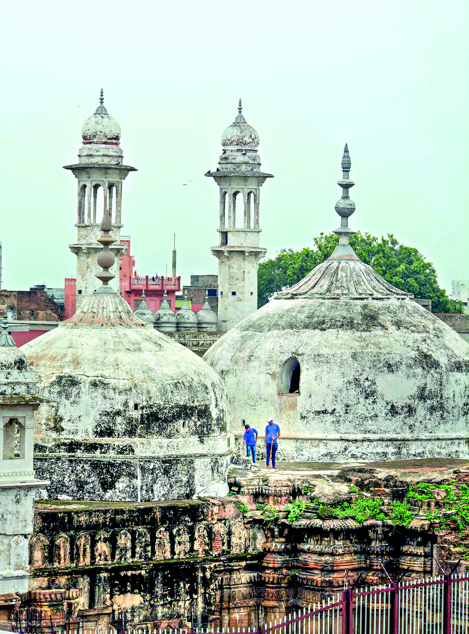 Gyanvapi case: 11 applications for copies of ASI survey report Gyanvapi case: 11 applications for copies of ASI survey report