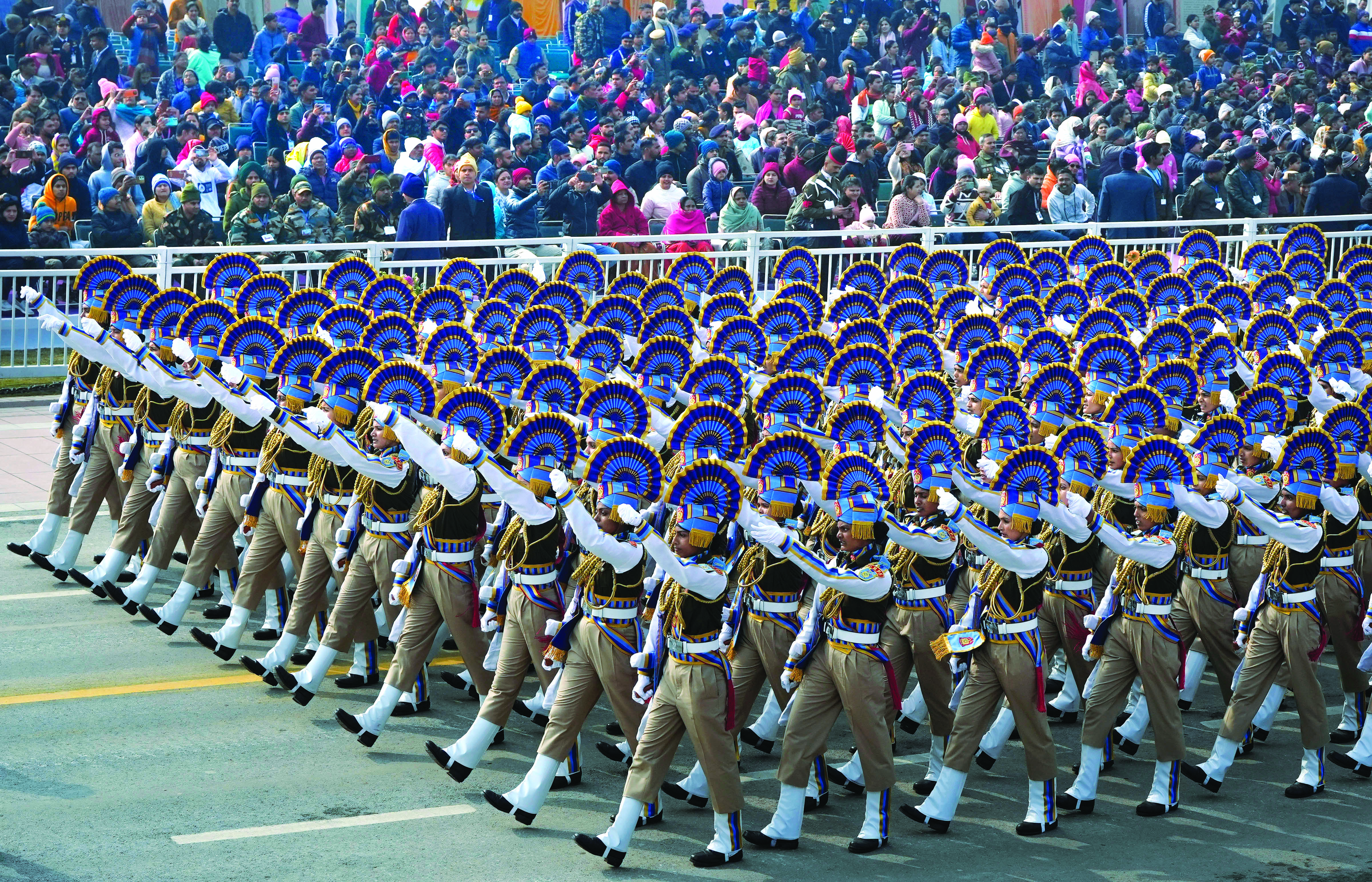 Republic Day: Delhi under thick security blanket Republic Day: Delhi under thick security blanket