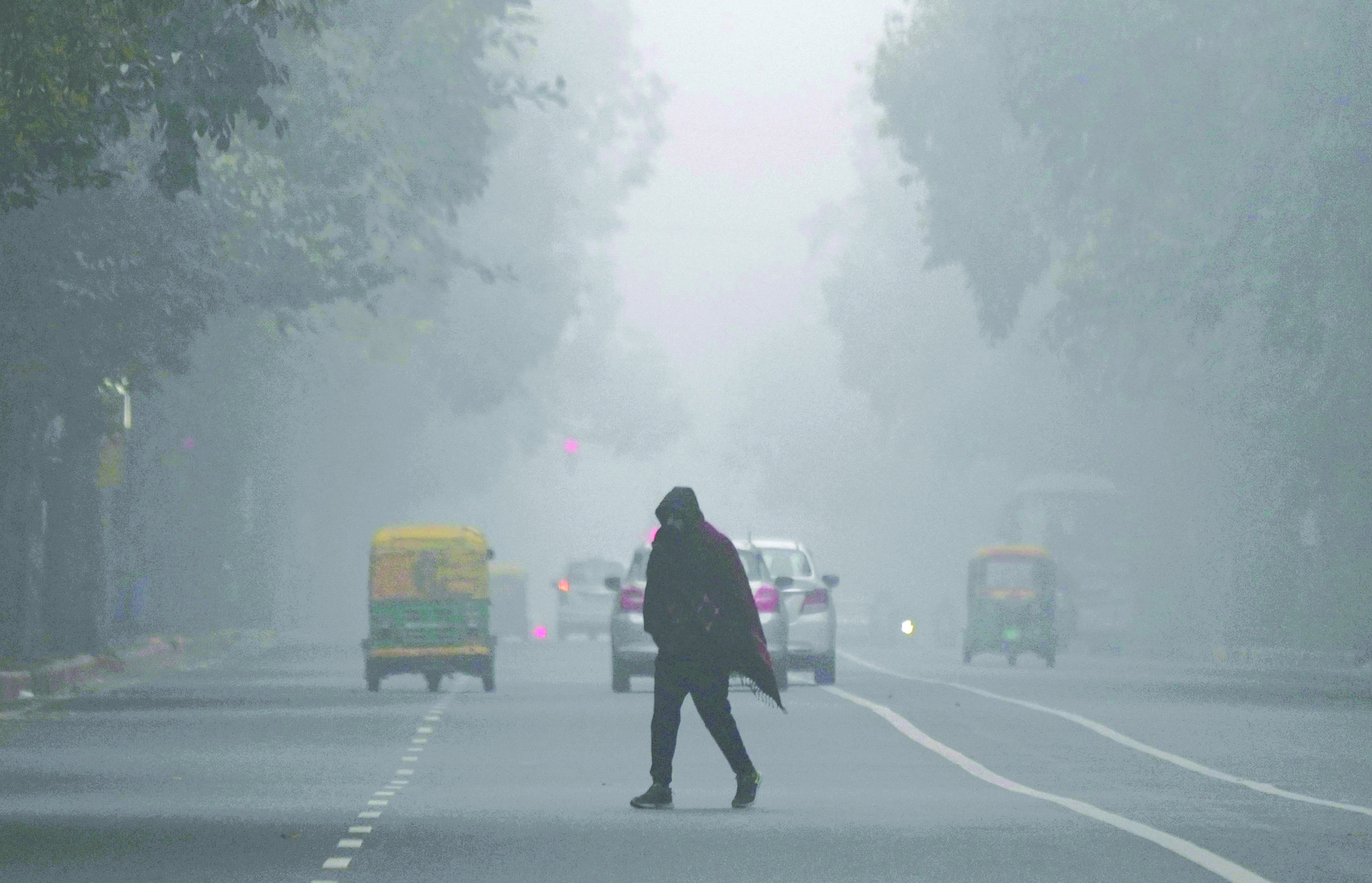 Dense fog likely in Delhi on R-Day morning Dense fog likely in Delhi on R-Day morning