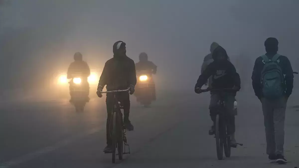 No respite from cold weather conditions in Punjab, Haryana; Hisar shiversat 2.7 deg C No respite from cold weather conditions in Punjab, Haryana; Hisar shiversat 2.7 deg C