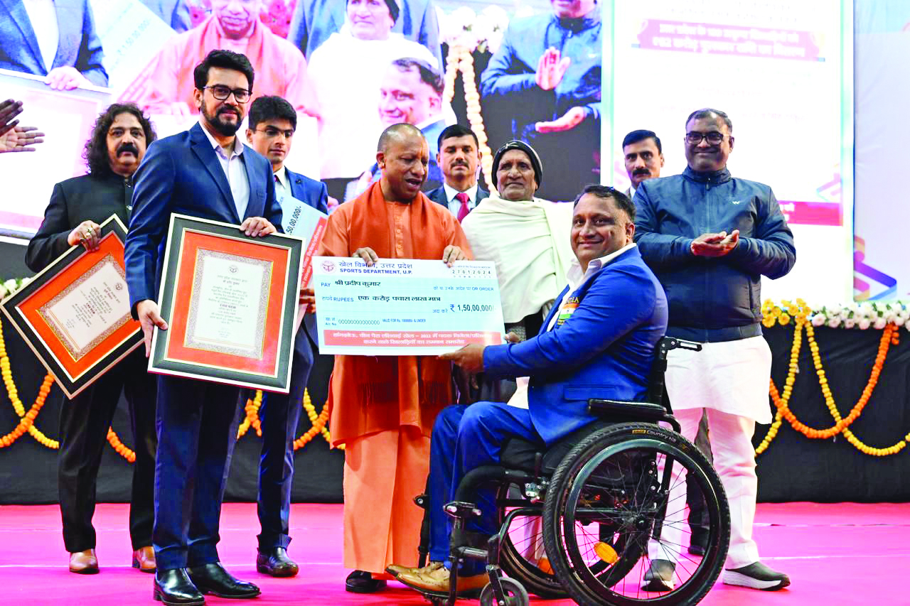 189 UP players get `62 crore in prize money