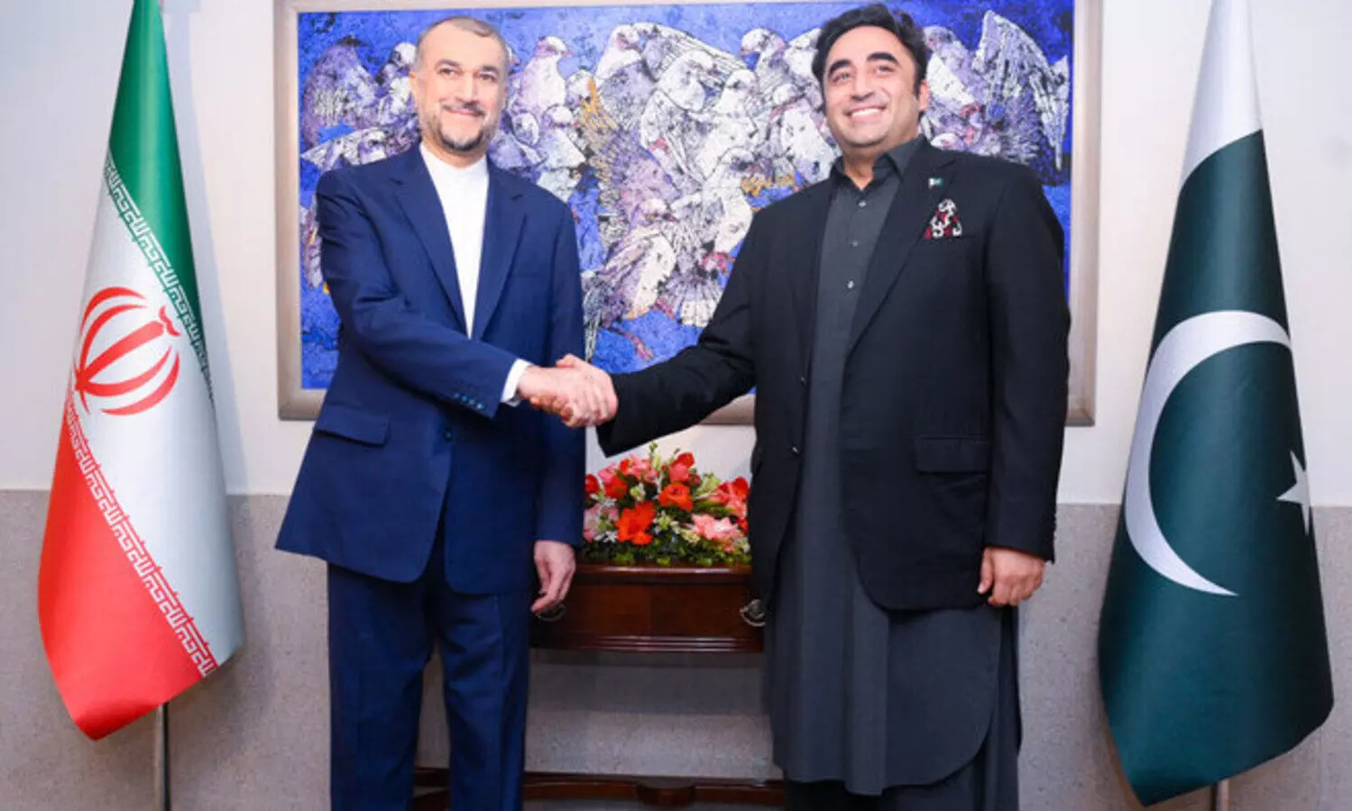 Iranian foreign minister in Pakistan for in-depth talks to mend frayed ties