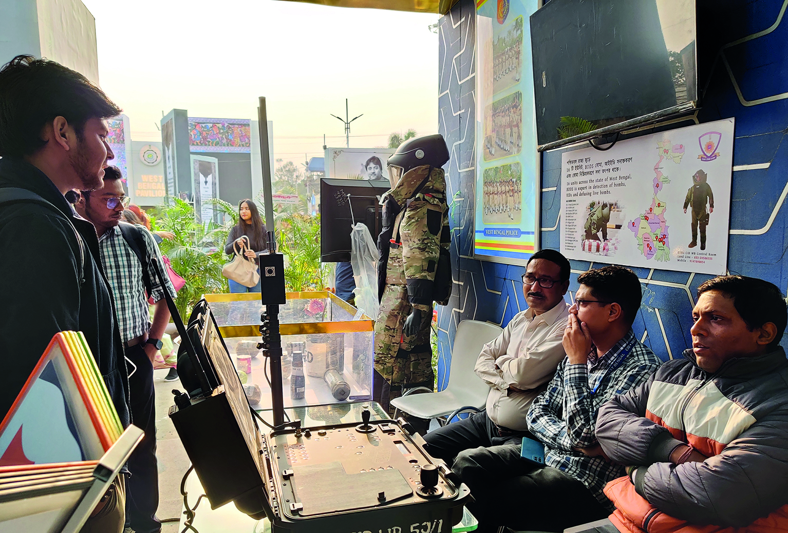 Book fair: Cops hold cybercrime awareness drive Book fair: Cops hold cybercrime awareness drive