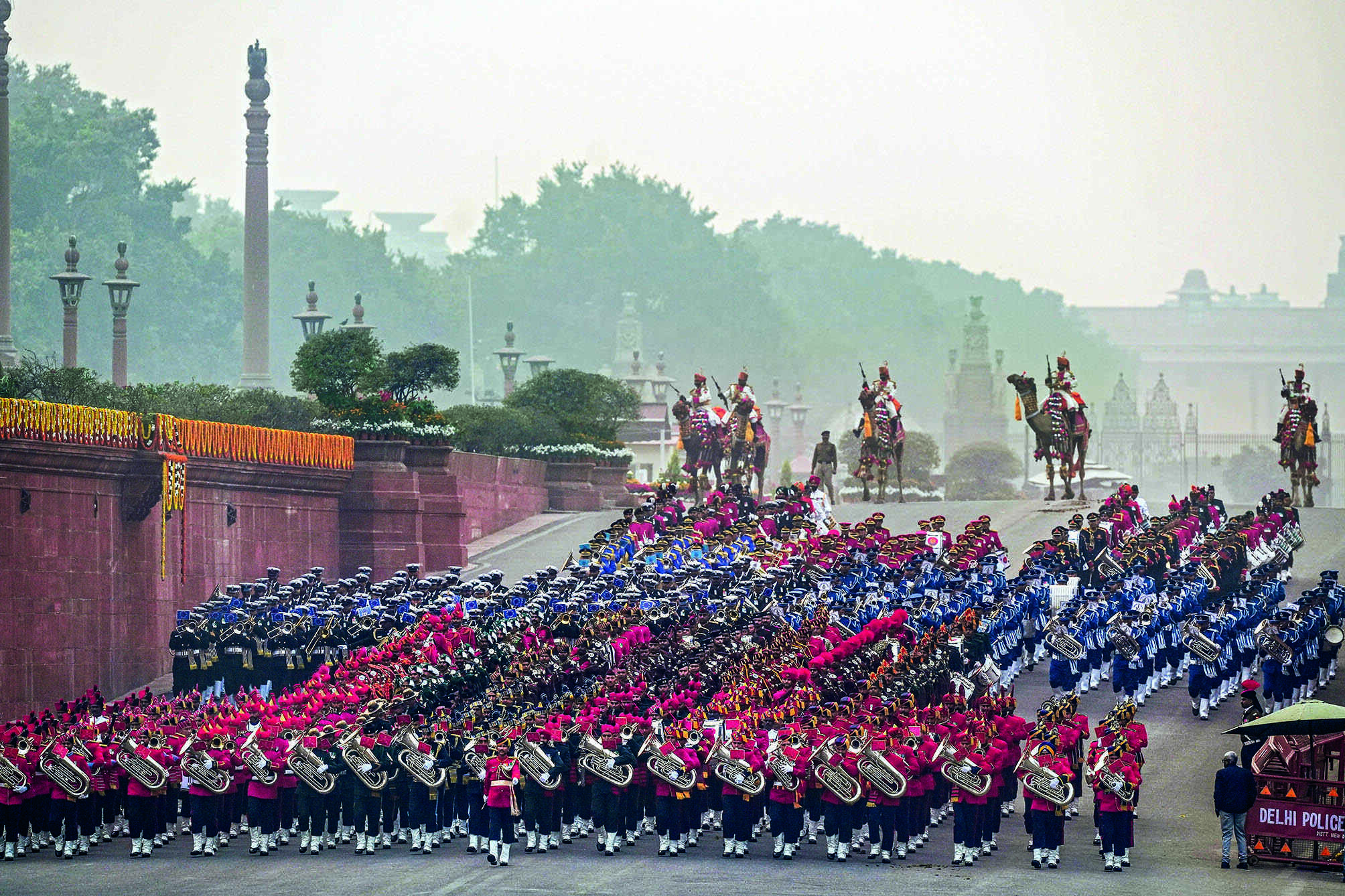 Echoes of valor Bands regale audience with Indian patriotic tunes