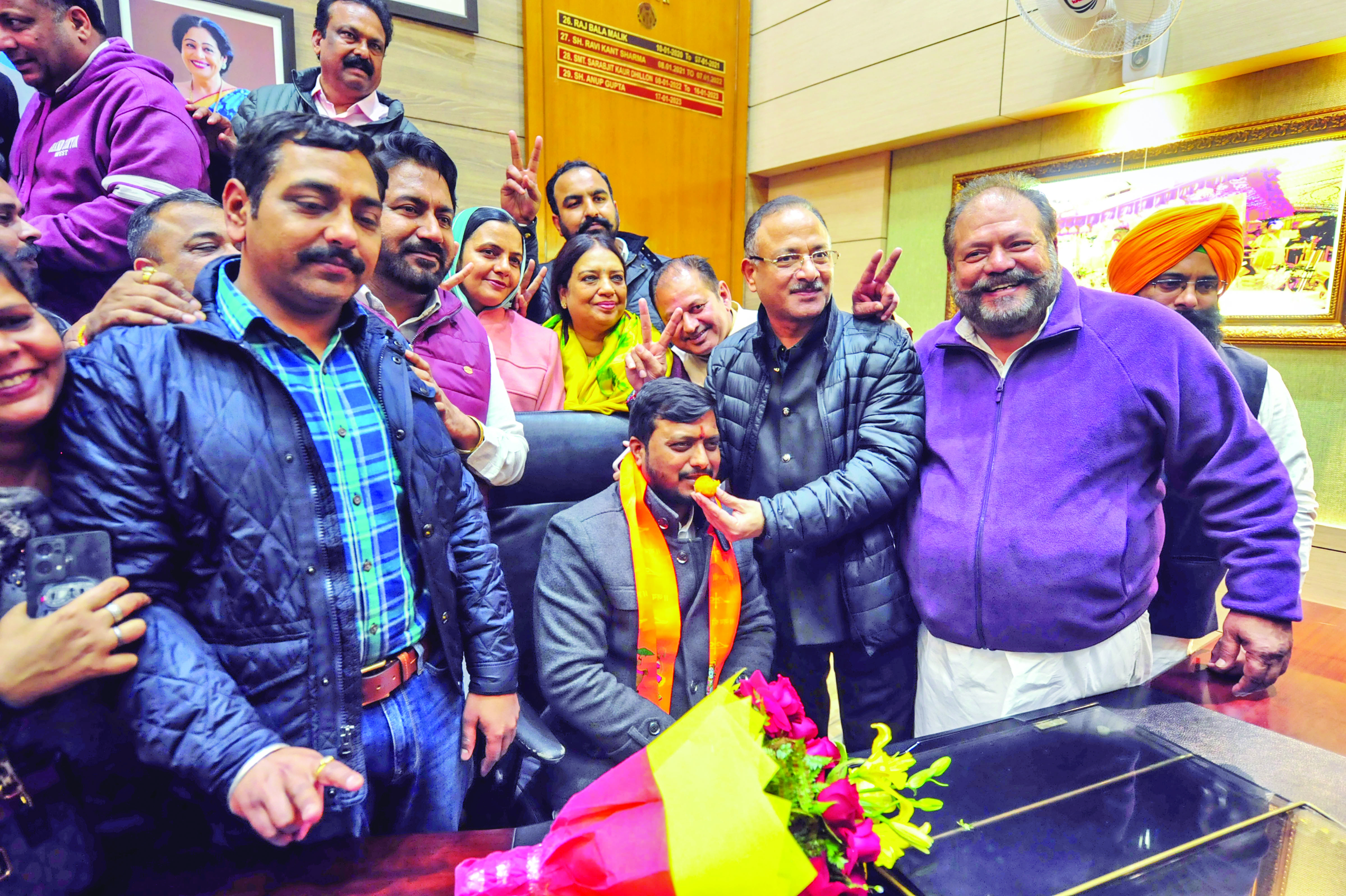 8 invalid votes spark uproar: Oppn accuses BJP of rigging, AAP moves HC for fresh poll