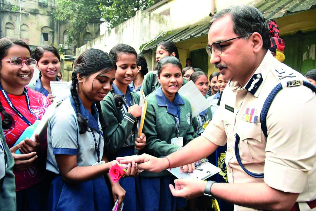 City police commissioner wishes success to Madhyamik students