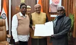 JMMs Champai Soren takes oath as chief minister of Jharkhand