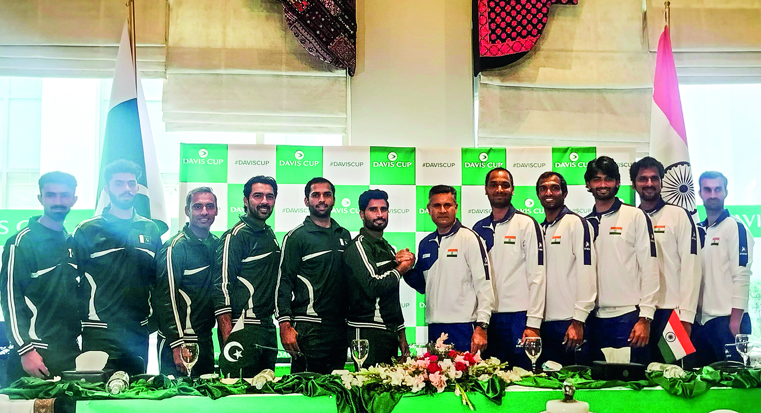 Indian team firm favourite against Pak in Davis Cup clash Indian team firm favourite against Pak in Davis Cup clash