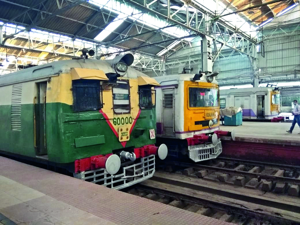 Passengers’ protest: Train services hit at Bidhannagar Station Passengers’ protest: Train services hit at Bidhannagar Station