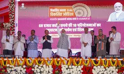 PM Modi unveils projects worth over Rs 68,000 crore in Odisha PM Modi unveils projects worth over Rs 68,000 crore in Odisha