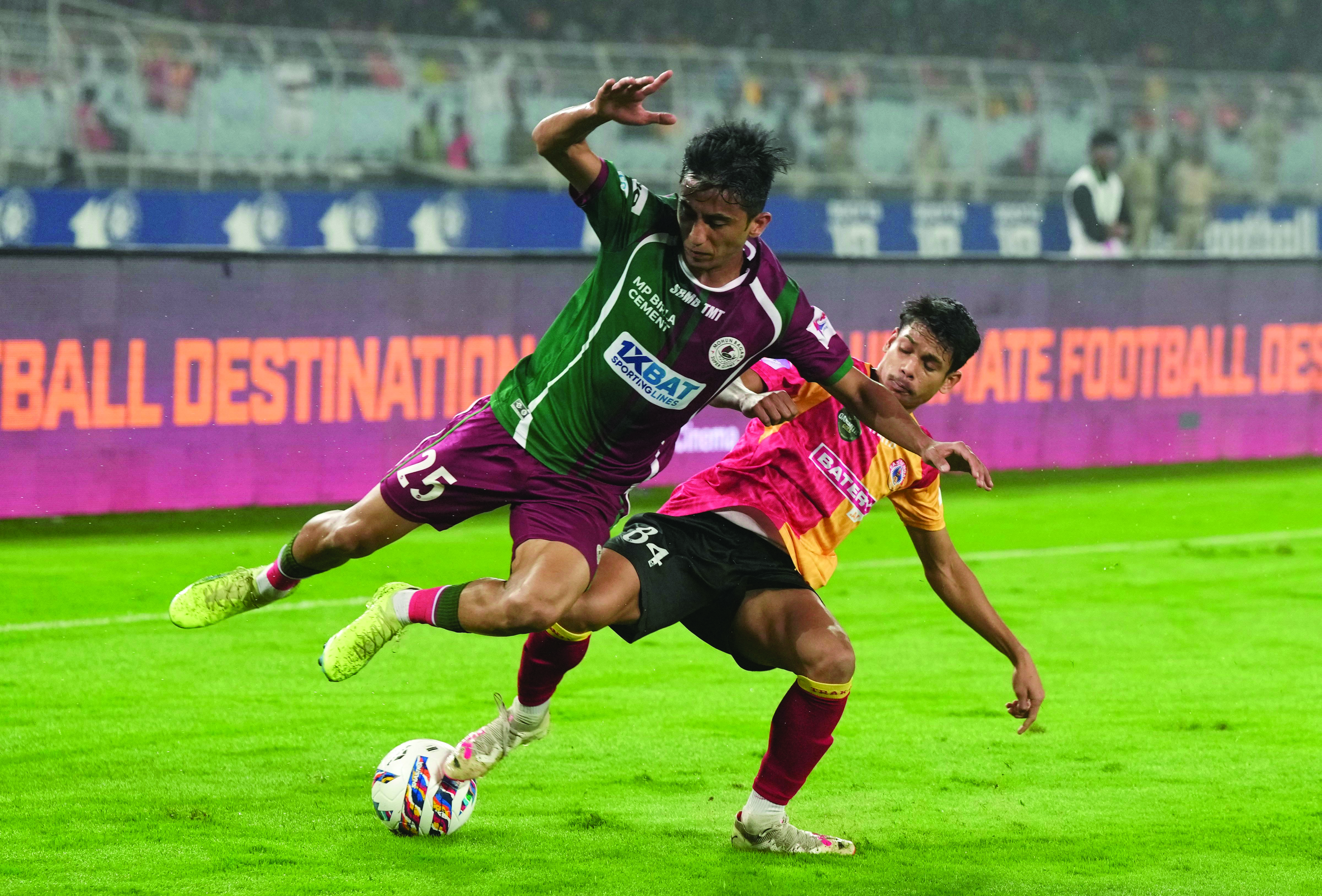 ISL: Mohun Bagan hold East Bengal 2-2