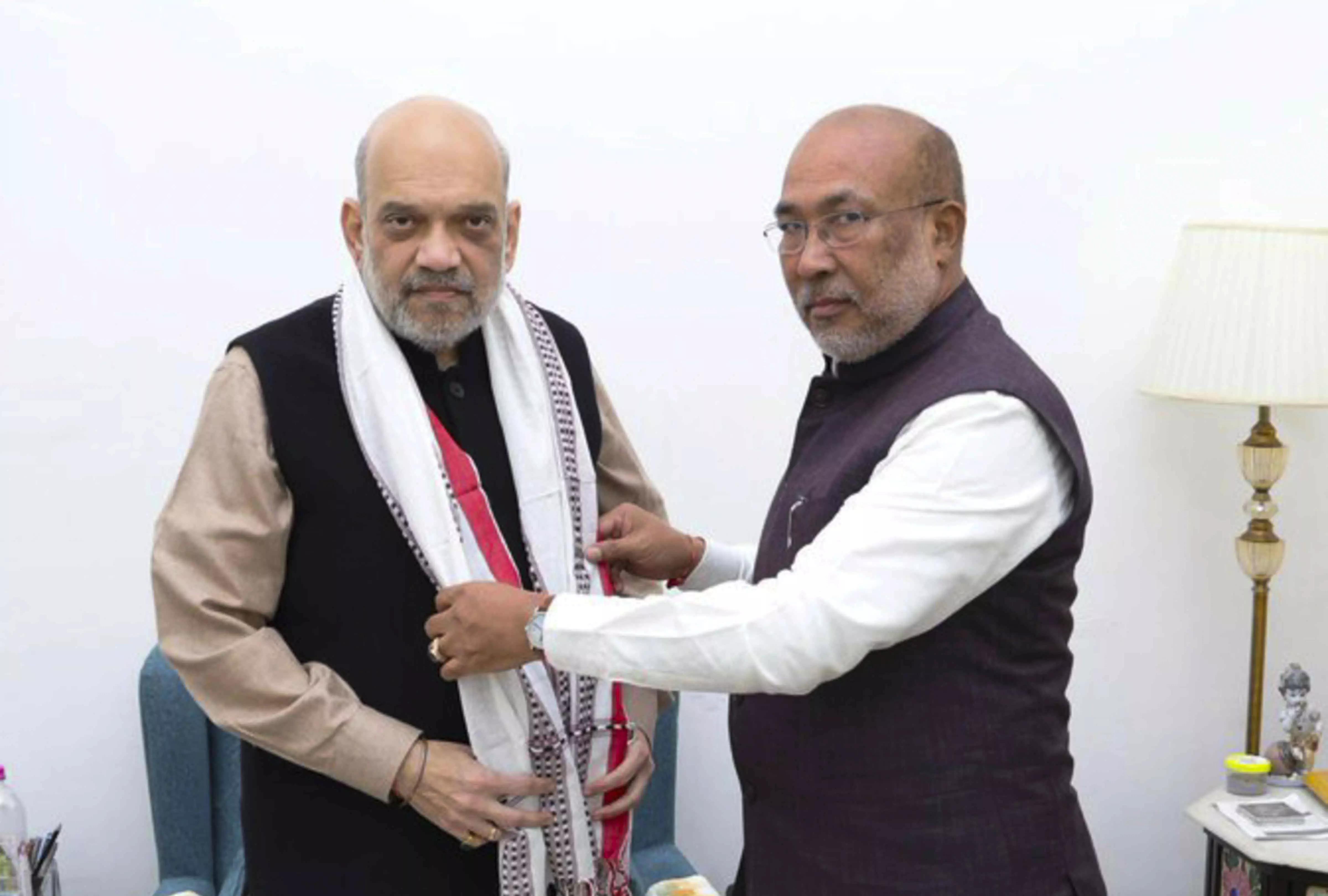 Manipur CM meets Amit Shah, says Centre set to take important decisions on state