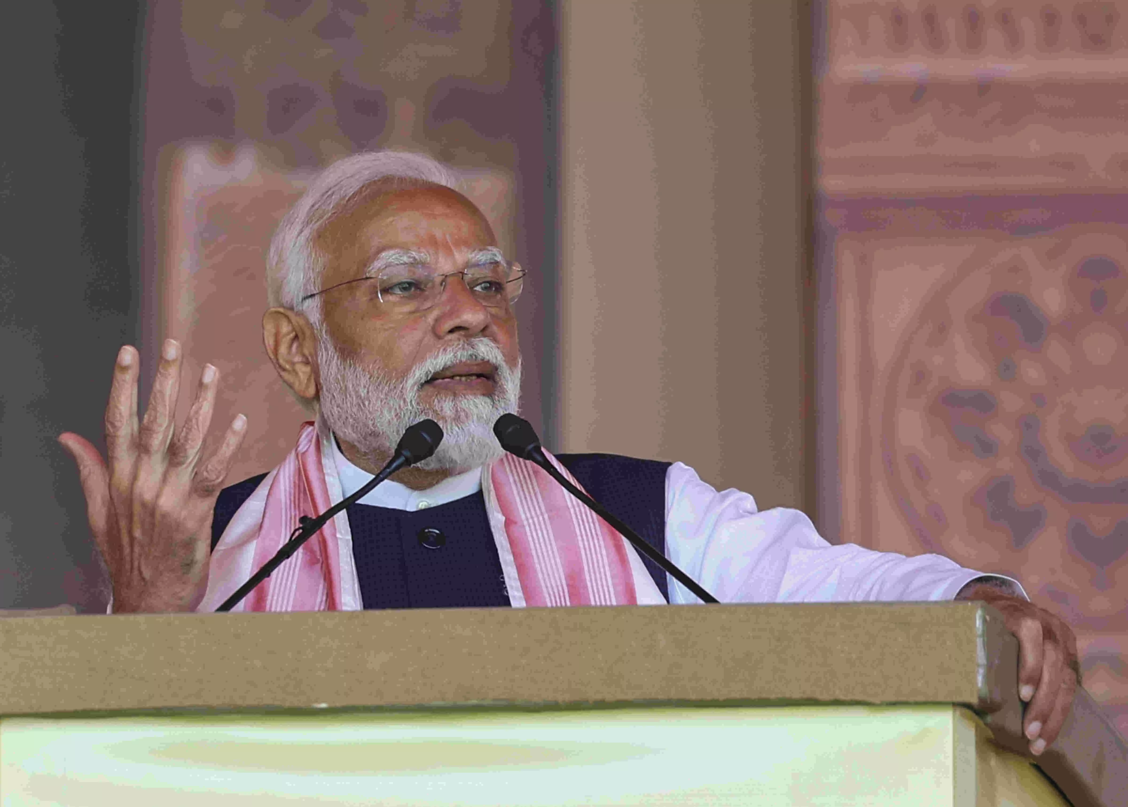 PM Modi unveils projects worth Rs 11,600 cr in Assam