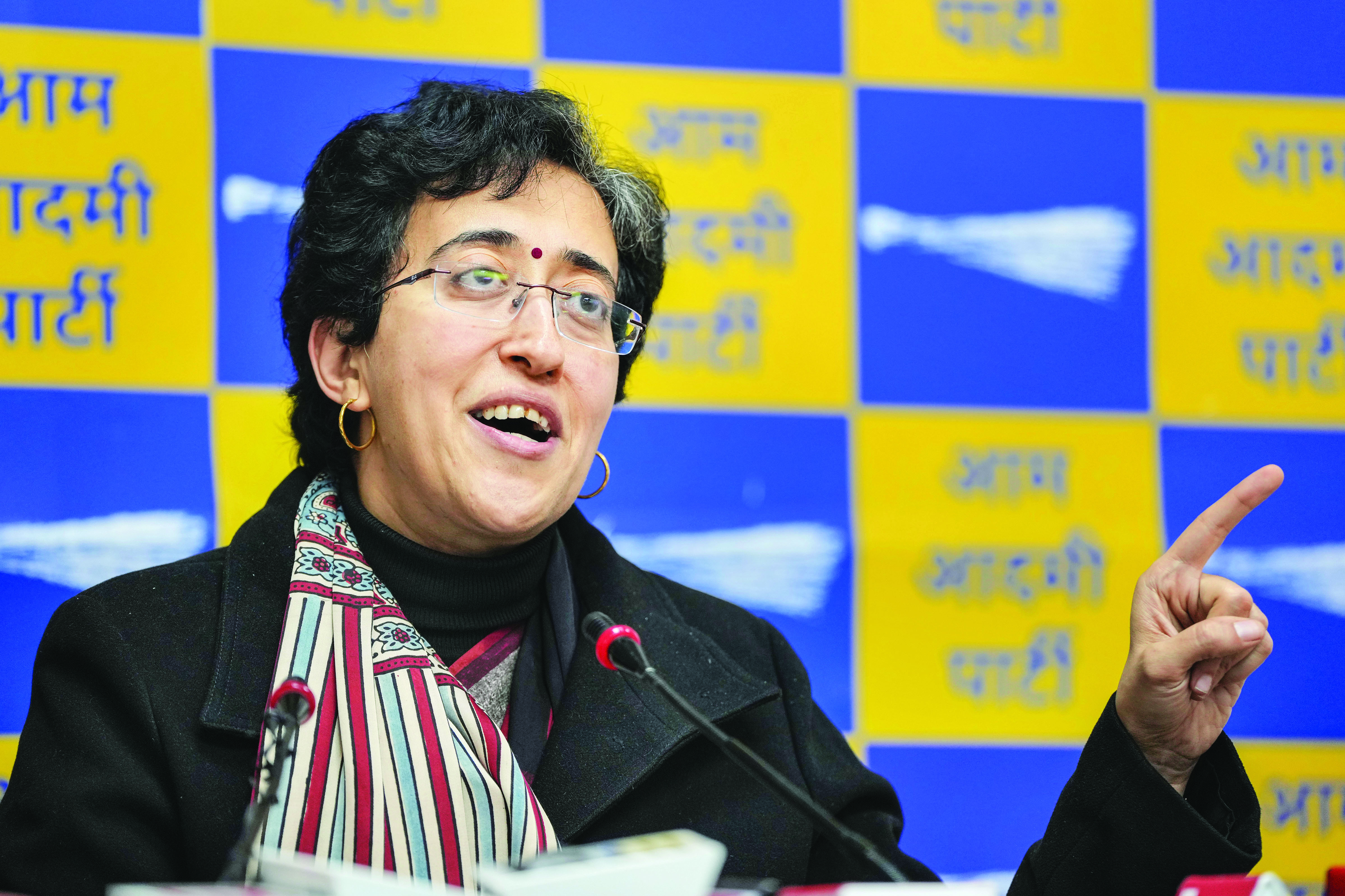 Delhi Police serves notice to Atishi on AAP’s allegations of MLA ‘poaching’