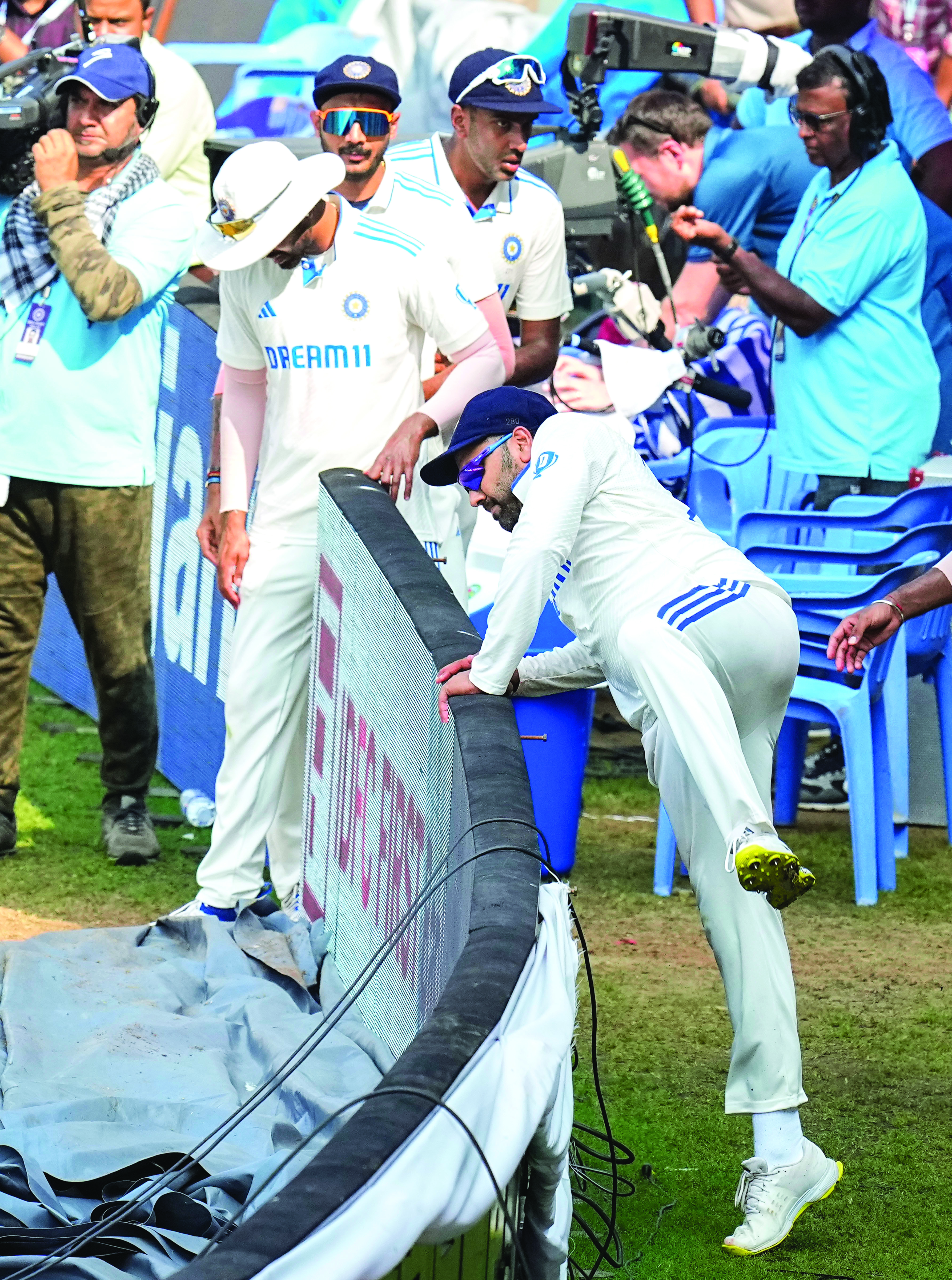 Very proud of how young side came up against England: Rohit