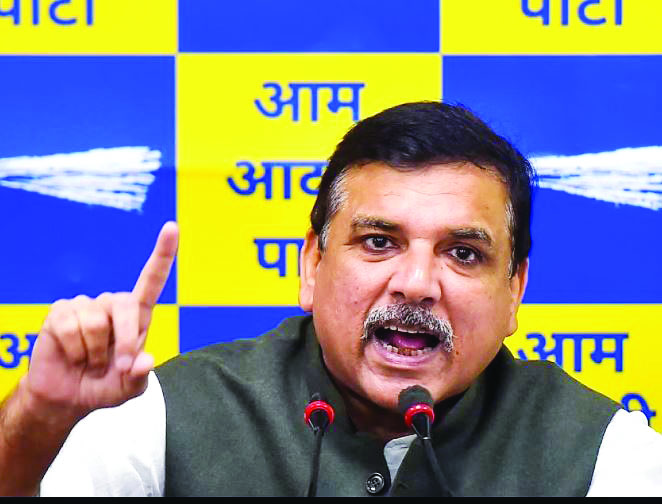 SC defers hearing on AAP leader Sanjay Singh’s plea against his arrest SC defers hearing on AAP leader Sanjay Singh’s plea against his arrest