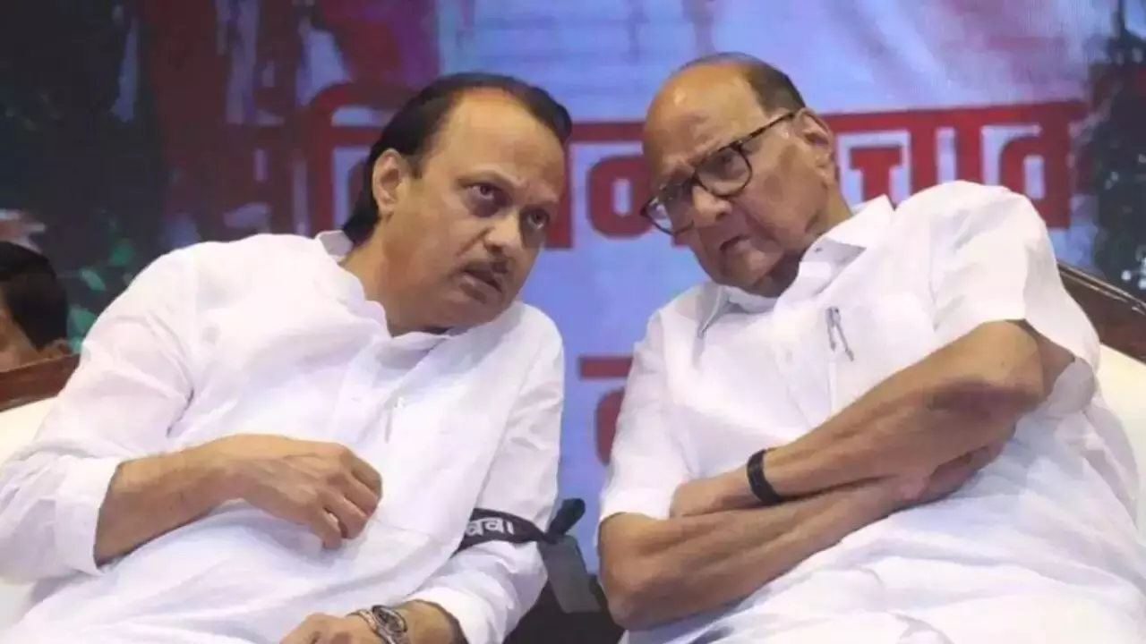 Setback to Sharad Pawar, Election Commission gives NCP name, symbol to Ajit Pawar