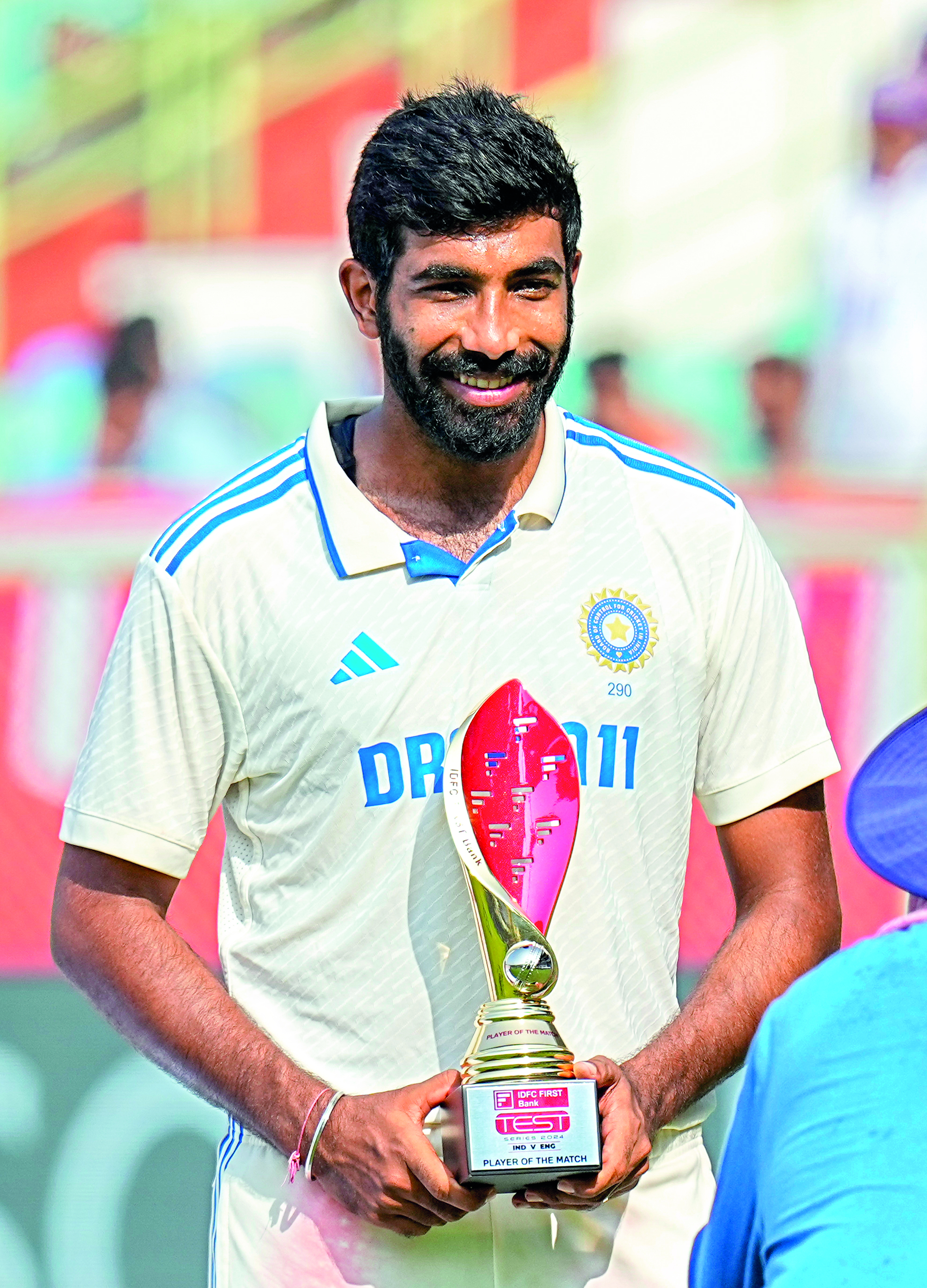 Jasprit Bumrah becomes World No.1 bowler in ICC Test rankings