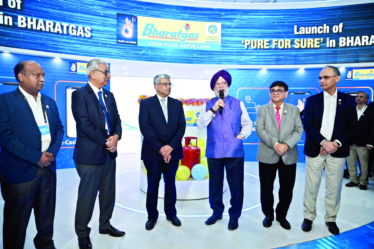 Bharatgas unveils ‘Pure for Sure’ aimed at eradicating last-mile delivery inefficiencies Bharatgas unveils ‘Pure for Sure’ aimed at eradicating last-mile delivery inefficiencies