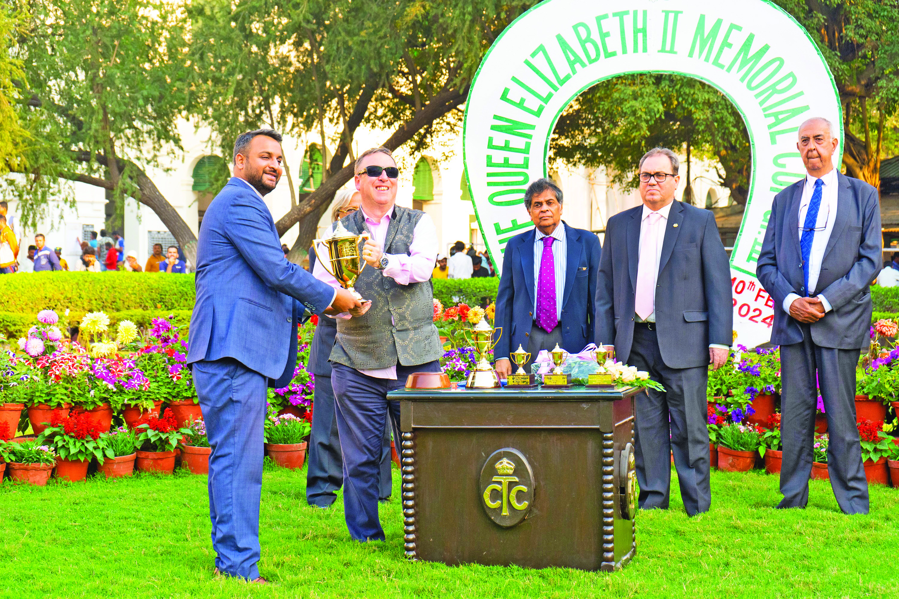 Queen Elizabeth II Memorial Cup reception held