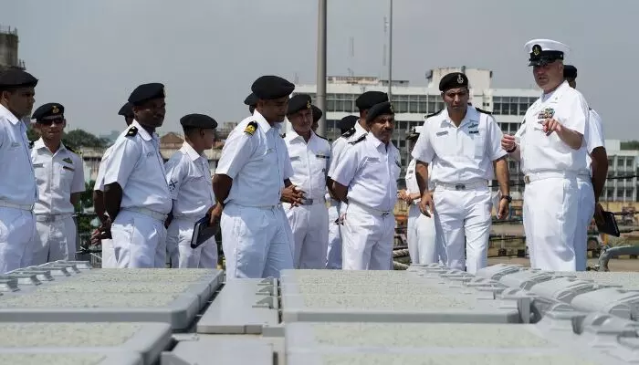 8 former Indian Navy personnel jailed in Qatar released 8 former Indian Navy personnel jailed in Qatar released