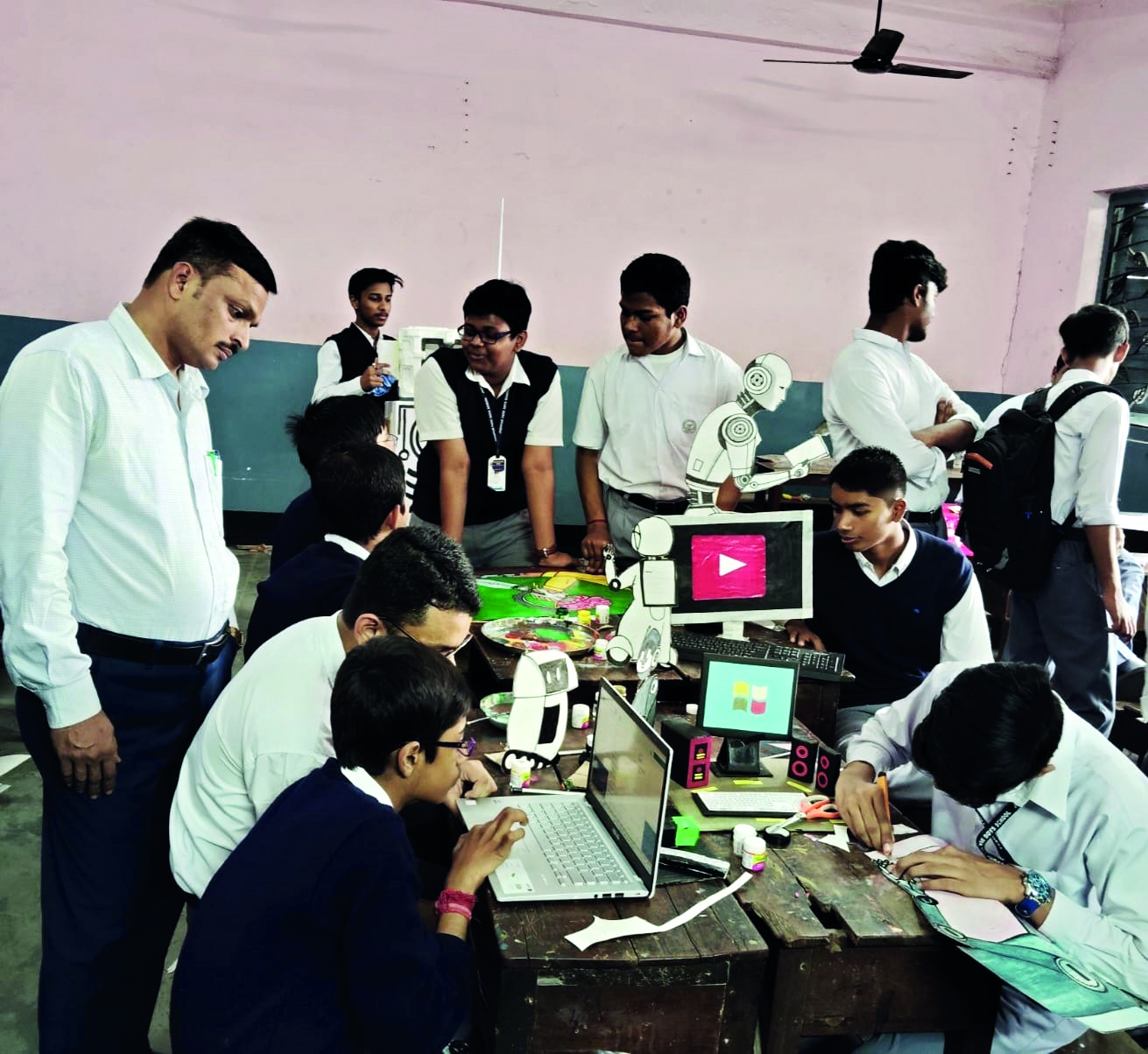 Schools in city use Saraswati Puja as opportunity to educate their students Schools in city use Saraswati Puja as opportunity to educate their students