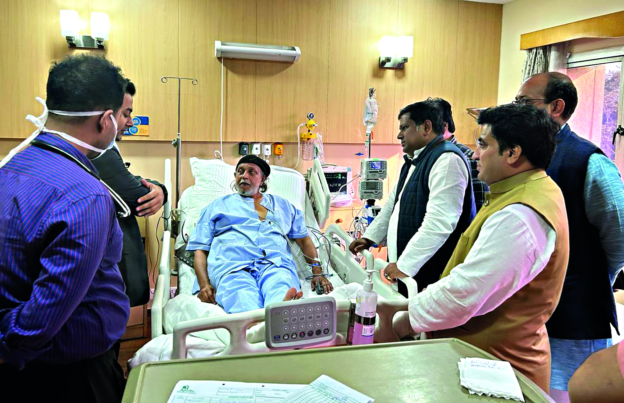 Mithun Chakraborty discharged from hospital Mithun Chakraborty discharged from hospital