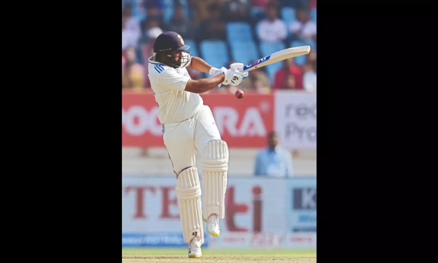 Run riot in Rajkot as Rohit, Jadeja and young Sarfaraz steal the show