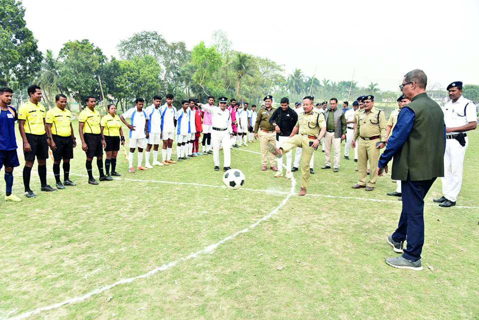 Kolkata Police starts Friendship Cup in Bhangar Division Kolkata Police starts Friendship Cup in Bhangar Division